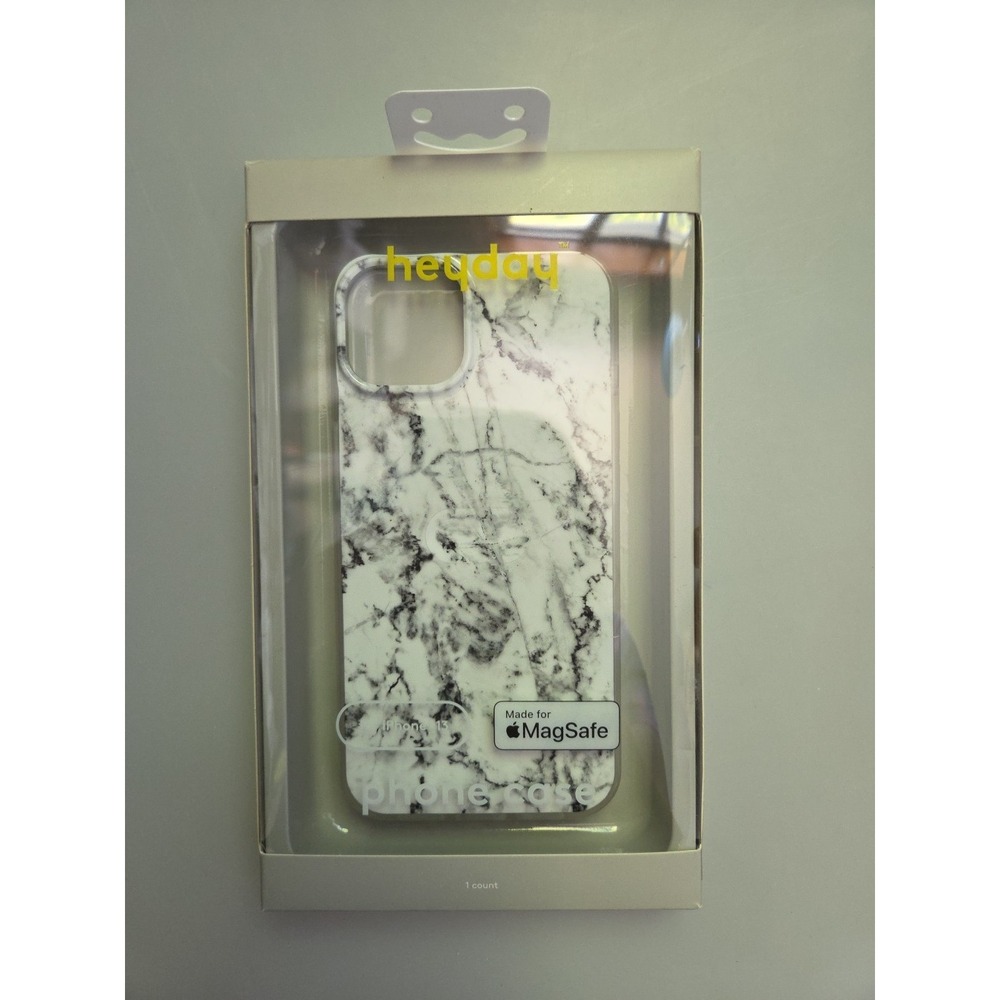 heyday Marble Phone Case For iPhone 13 With MagSafe Hard‎ Shell Brand New